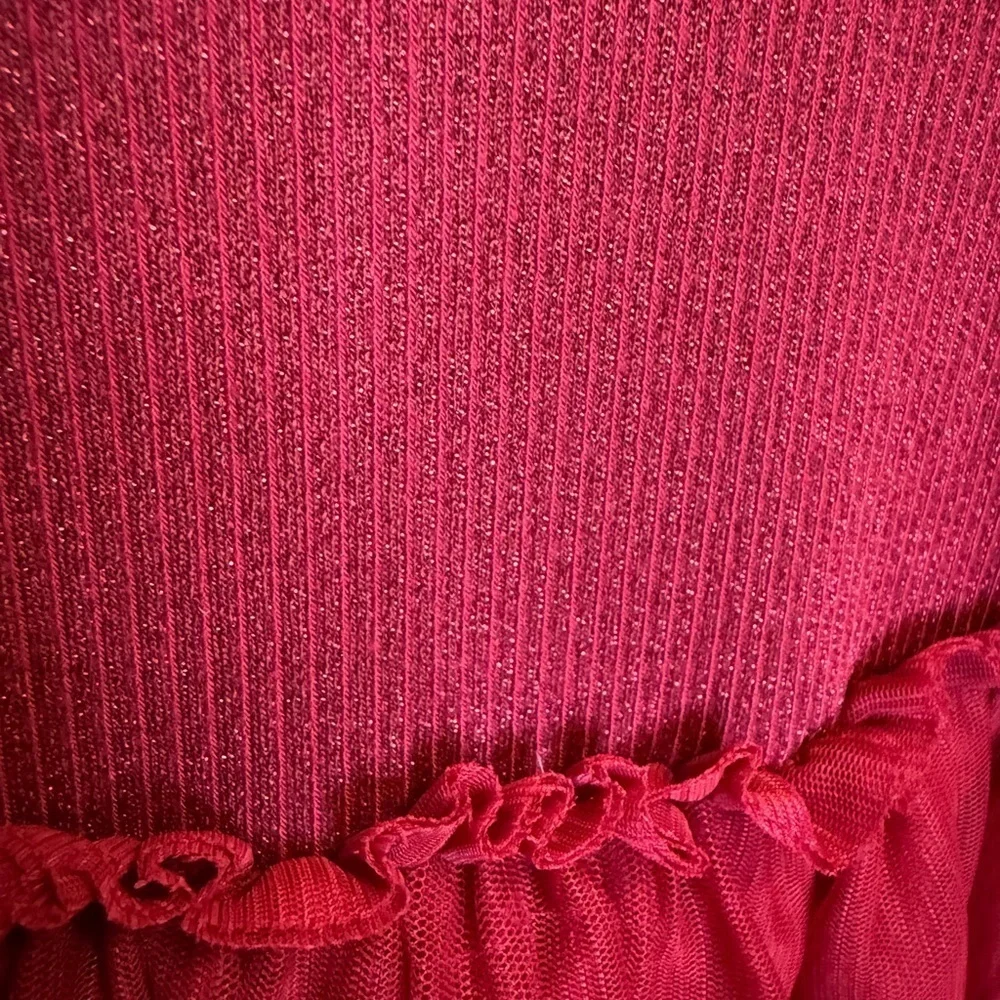 Old Navy Vibrant Red Kids Dress Size 5